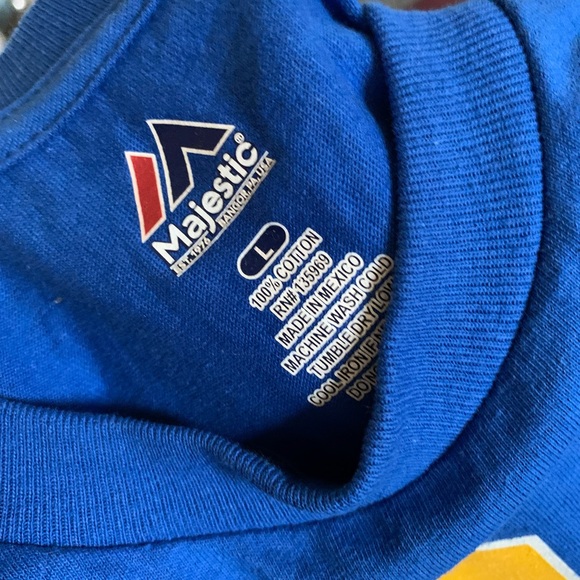 Boys large golden state warrior tshirt jersey - Picture 2 of 3